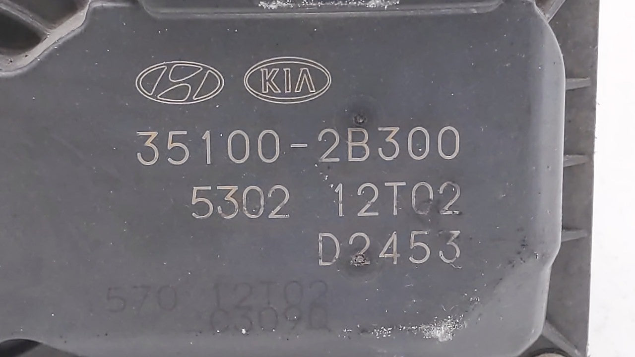 2012-2019 Kia Soul Throttle Body P/N:5302-1S02 35100-2B300 Fits Fits 2012 2013 2014 2015 2016 2017 2018 2019 OEM Used Auto P