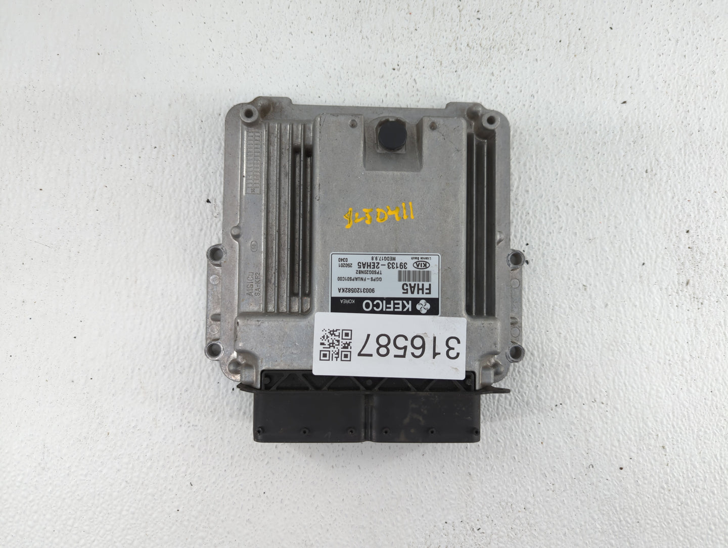 2015 Kia Soul PCM Engine Control Computer ECU ECM PCU OEM P/N:39133-2EHA5 39132-2EHA5, 39133-2EHA3 Fits OEM Used Auto Parts 