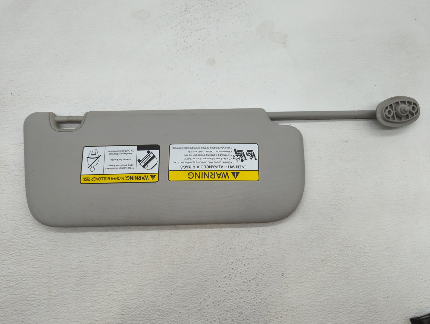 2014-2019 Kia Soul Sun Visor Shade Replacement Driver Left Mirror Fits Fits 2014 2015 2016 2017 2018 2019 OEM Used Auto Part