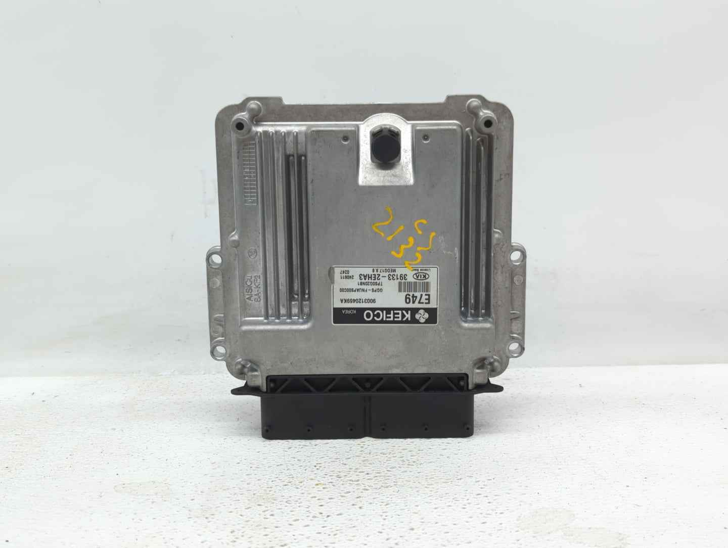 2015 Kia Soul PCM Engine Control Computer ECU ECM PCU OEM P/N:39133-2EHA5 39132-2EHA5, 39133-2EHA3 Fits OEM Used Auto Parts 
