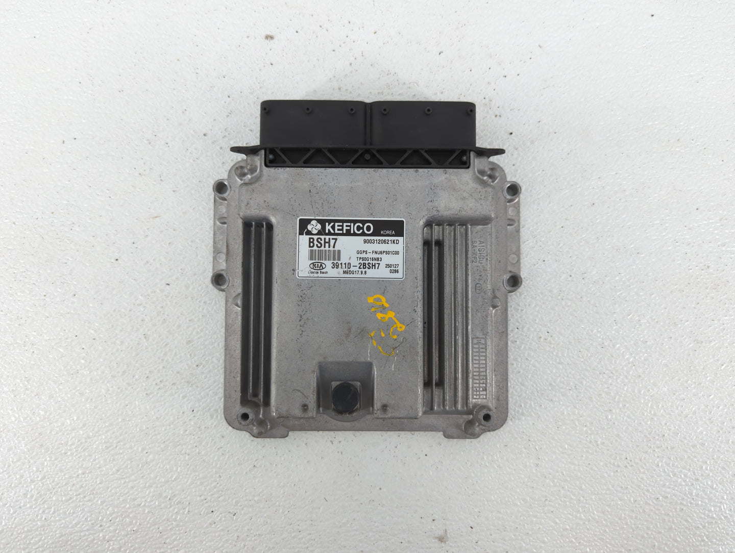 2015 Kia Soul PCM Engine Control Computer ECU ECM PCU OEM P/N:39110-2BSH7 Fits OEM Used Auto Parts - Oemusedautoparts1.com