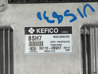 2015 Kia Soul PCM Engine Control Computer ECU ECM PCU OEM P/N:39110-2BSH7 Fits OEM Used Auto Parts - Oemusedautoparts1.com