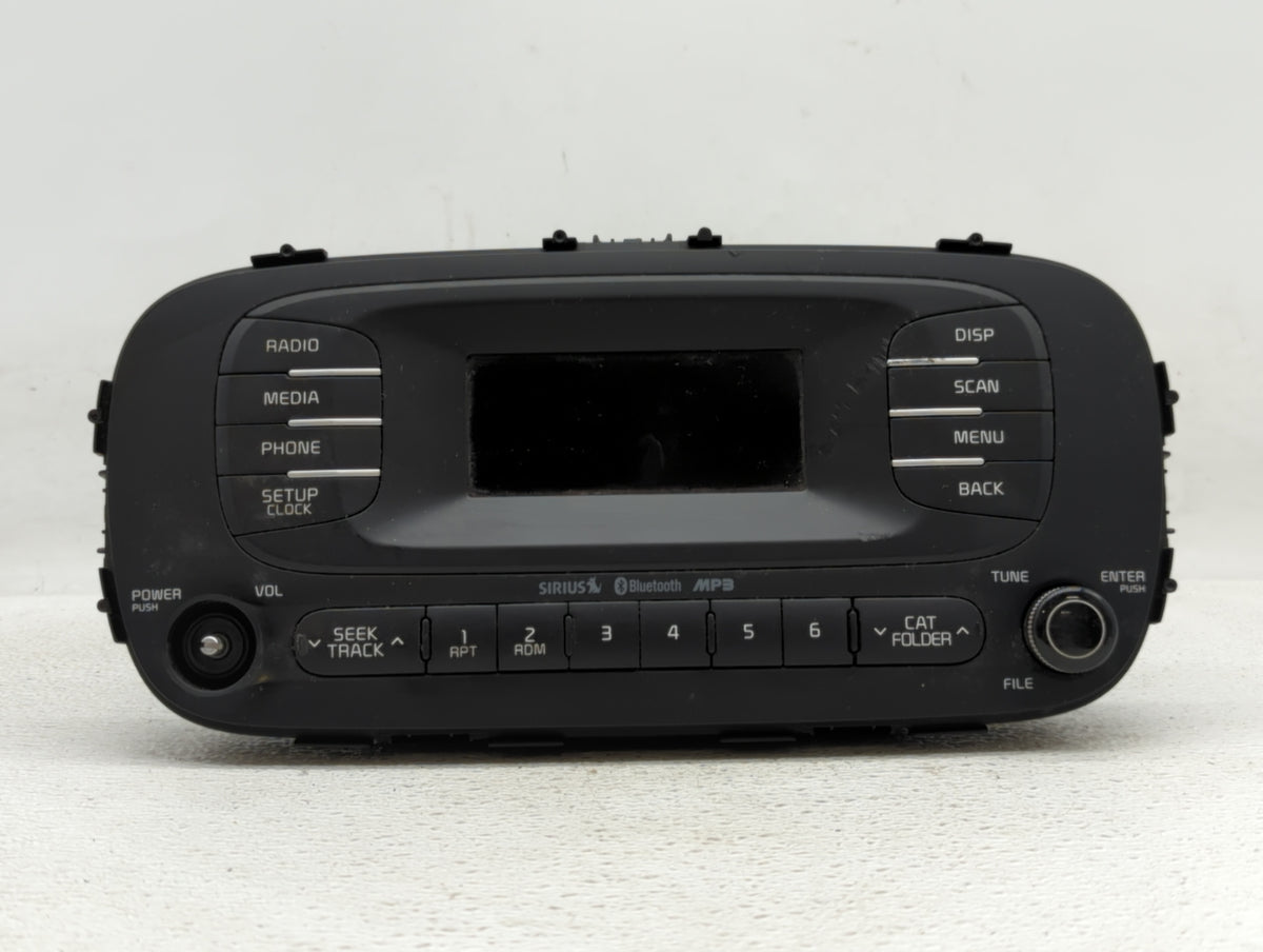 2014-2016 Kia Soul Am Fm Cd Player Radio Receiver 406391 - Oemusedautoparts1.com