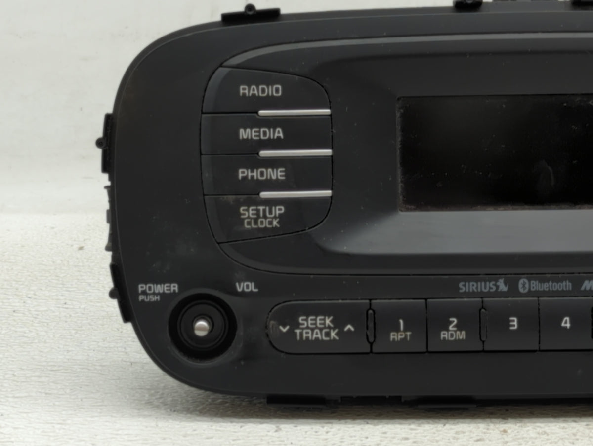 2014-2016 Kia Soul Am Fm Cd Player Radio Receiver 406391 - Oemusedautoparts1.com