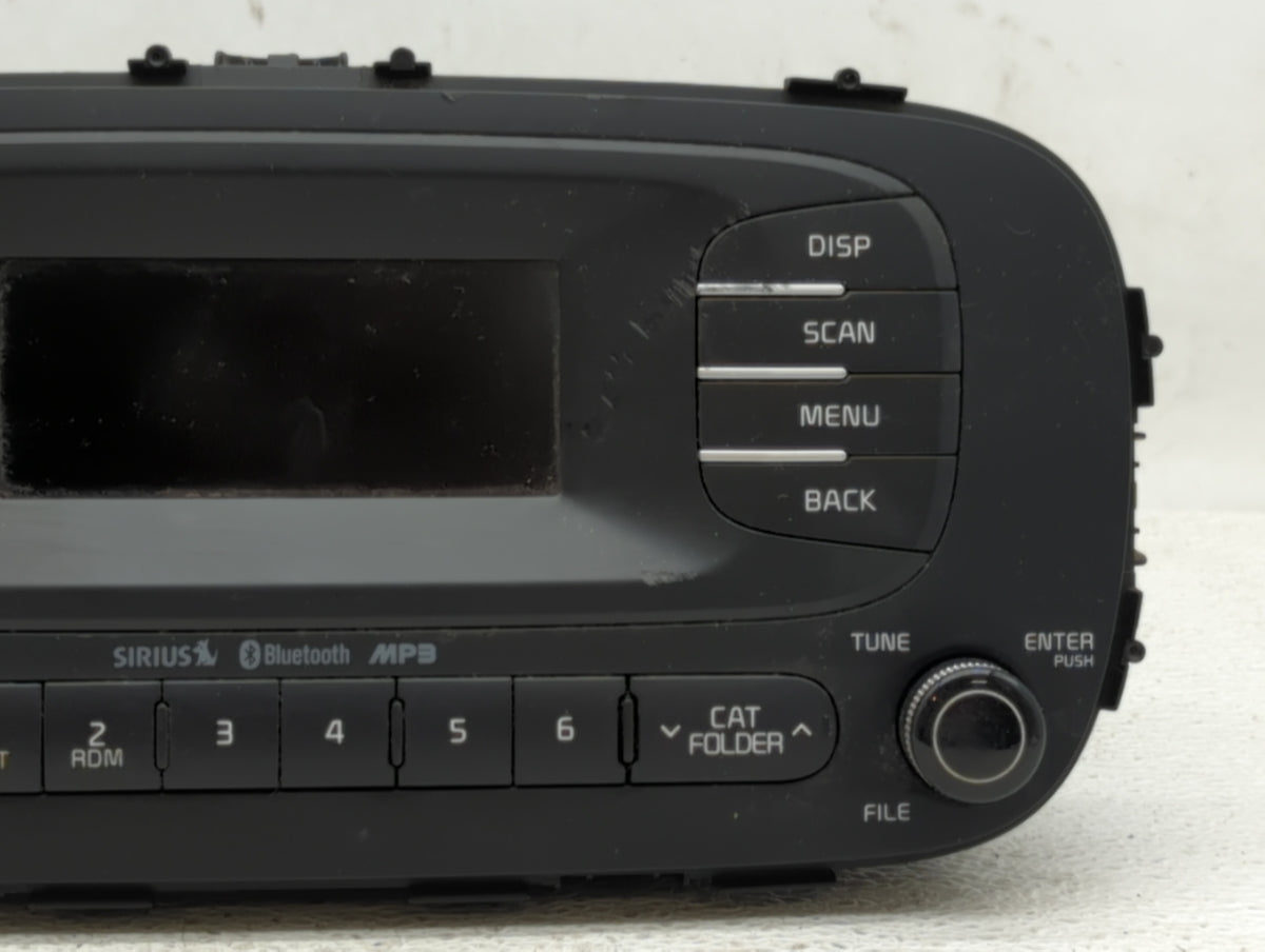 2014-2016 Kia Soul Am Fm Cd Player Radio Receiver 406391 - Oemusedautoparts1.com
