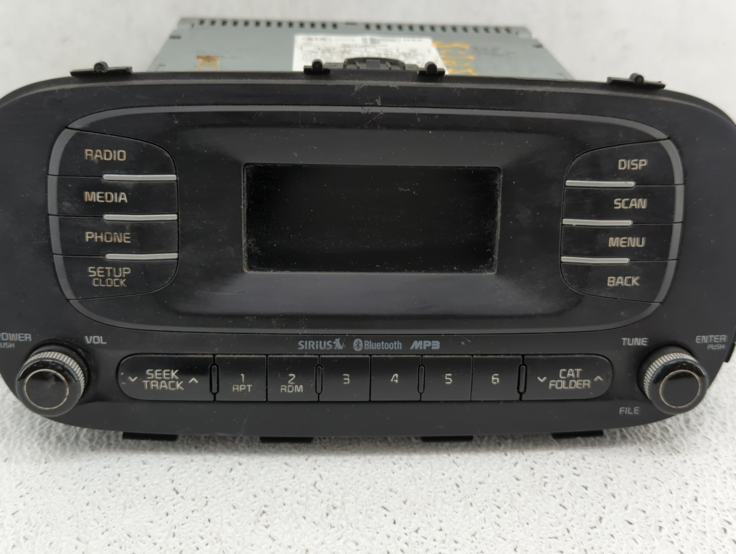 2014-2016 Kia Soul Am Fm Cd Player Radio Receiver - Oemusedautoparts1.com