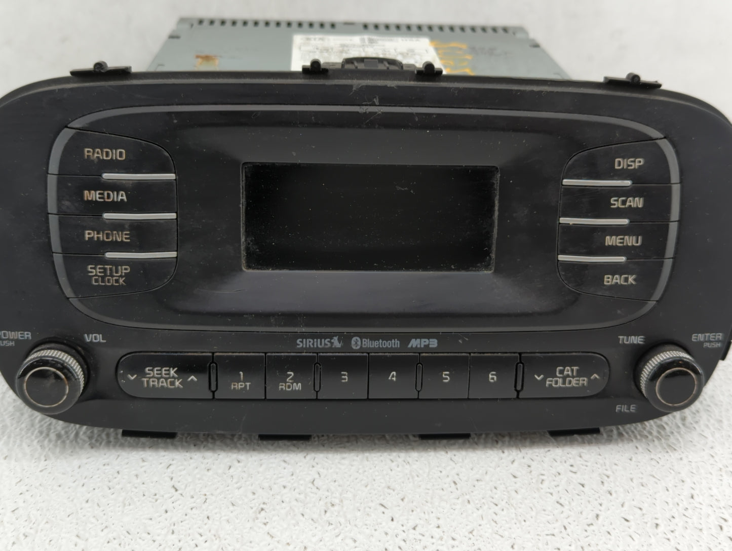 2014-2016 Kia Soul Am Fm Cd Player Radio Receiver - Oemusedautoparts1.com