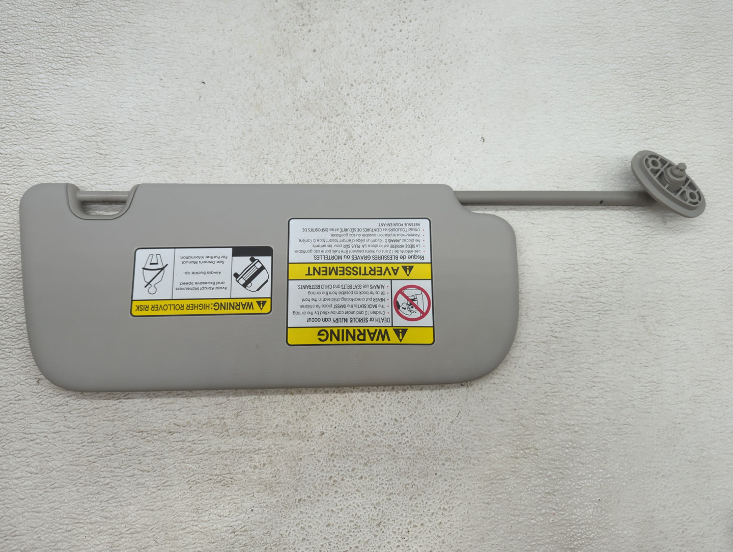 2014-2019 Kia Soul Sun Visor Shade Replacement Driver Left Mirror Fits Fits 2014 2015 2016 2017 2018 2019 OEM Used Auto Part