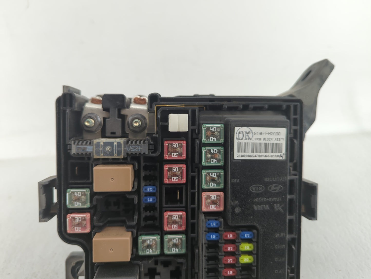 2015 Kia Soul Fusebox Fuse Box Panel Relay Module P/N:91417B2090 91417B2120, 91415B2160, 91950-B2090 Fits OEM Used Auto Part