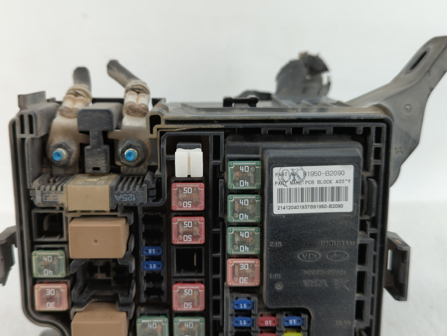 2015 Kia Soul Fusebox Fuse Box Panel Relay Module P/N:91417B2090 91417B2120, 91415B2160, 91950-B2090 Fits OEM Used Auto Part