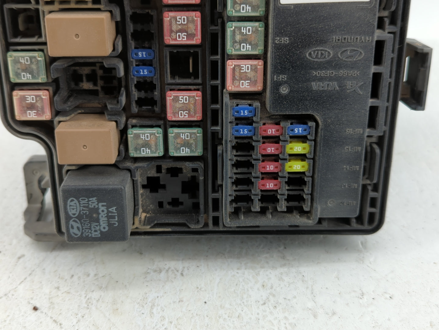 2015 Kia Soul Fusebox Fuse Box Panel Relay Module P/N:91417B2090 91417B2120, 91415B2160, 91950-B2090 Fits OEM Used Auto Part