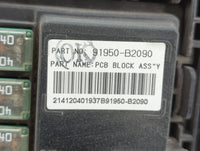2015 Kia Soul Fusebox Fuse Box Panel Relay Module P/N:91417B2090 91417B2120, 91415B2160, 91950-B2090 Fits OEM Used Auto Part