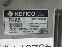 2015 Kia Soul PCM Engine Control Computer ECU ECM PCU OEM P/N:39133-2EHA5 Fits OEM Used Auto Parts - Oemusedautoparts1.com