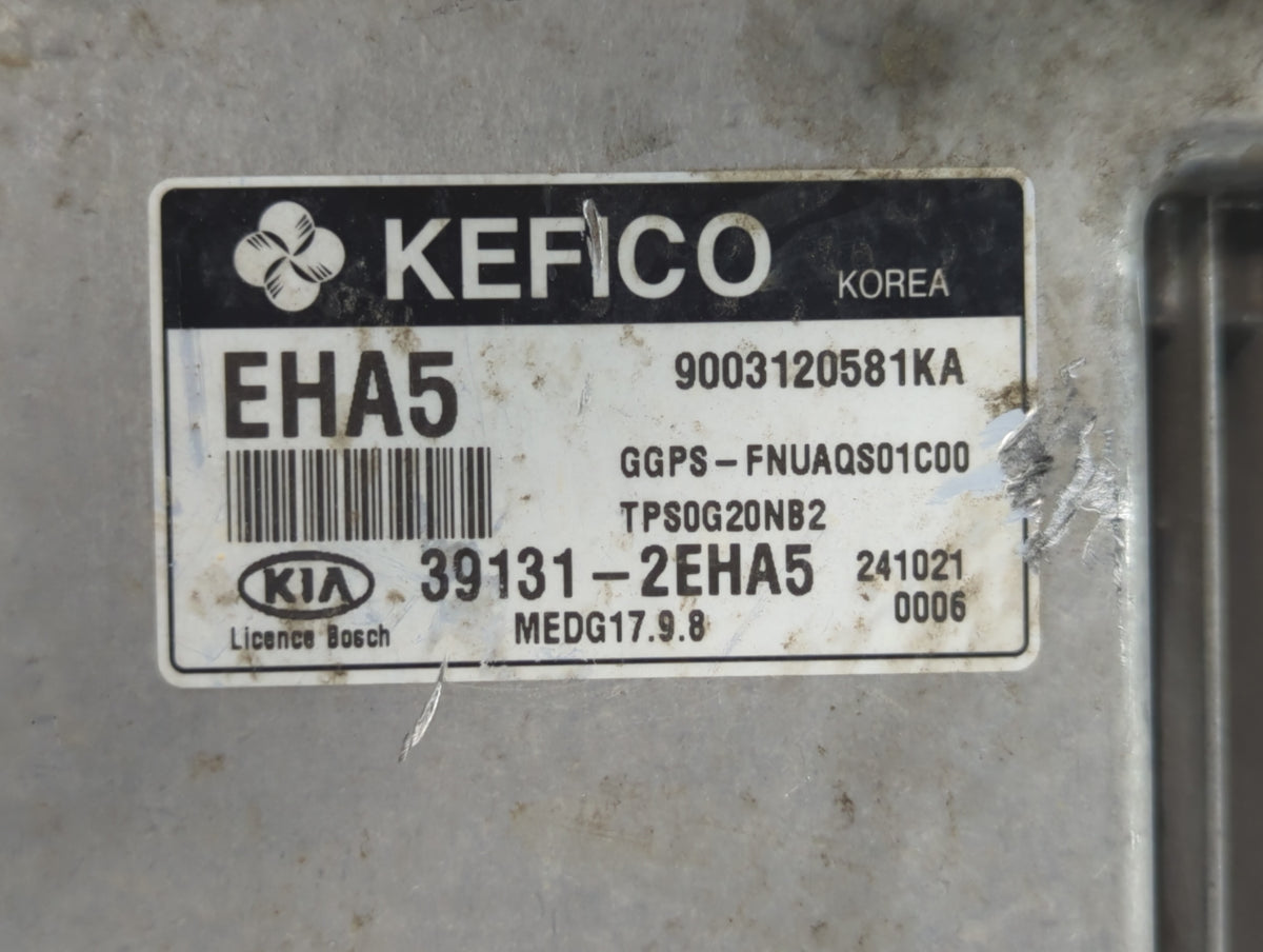 2015 Kia Soul PCM Engine Control Computer ECU ECM PCU OEM P/N:39133-2EHA3 39133-2EHA5, 39132-2EHA5 OEM Used Auto Parts - Oem