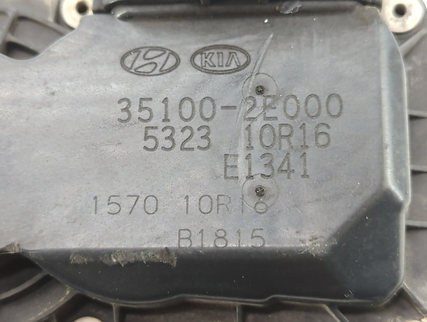 2014-2019 Kia Soul Throttle Body P/N:35100-2E000 35100-2E710 Fits Fits 2011 2012 2013 2014 2015 2016 2017 2018 2019 2020 202