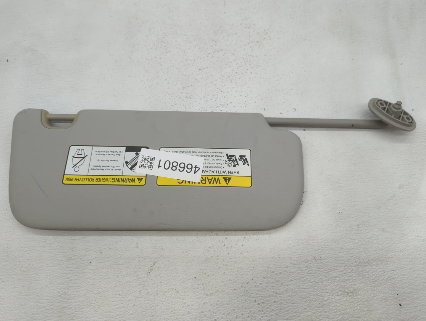 2014-2019 Kia Soul Sun Visor Shade Replacement Passenger Right Mirror Fits Fits 2014 2015 2016 2017 2018 2019 OEM Used Auto 
