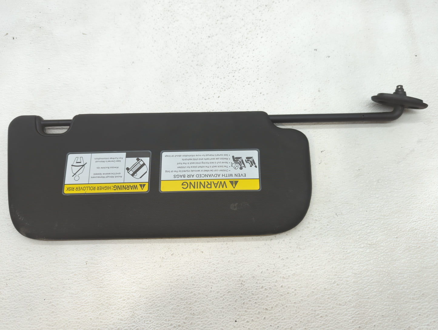 2014-2019 Kia Soul Sun Visor Shade Replacement Driver Left Mirror Fits Fits 2014 2015 2016 2017 2018 2019 OEM Used Auto Part