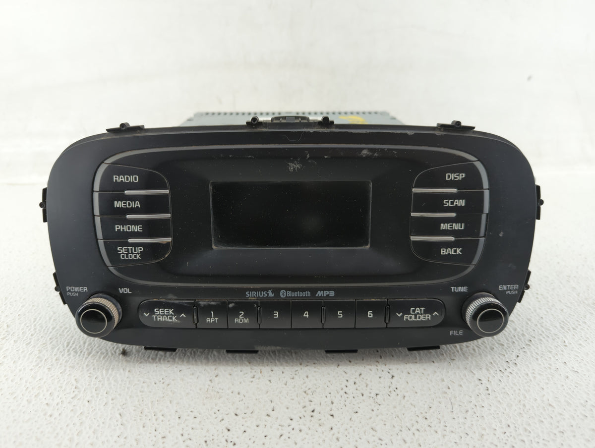 2014-2016 Kia Soul Am Fm Cd Player Radio Receiver 477299 - Oemusedautoparts1.com