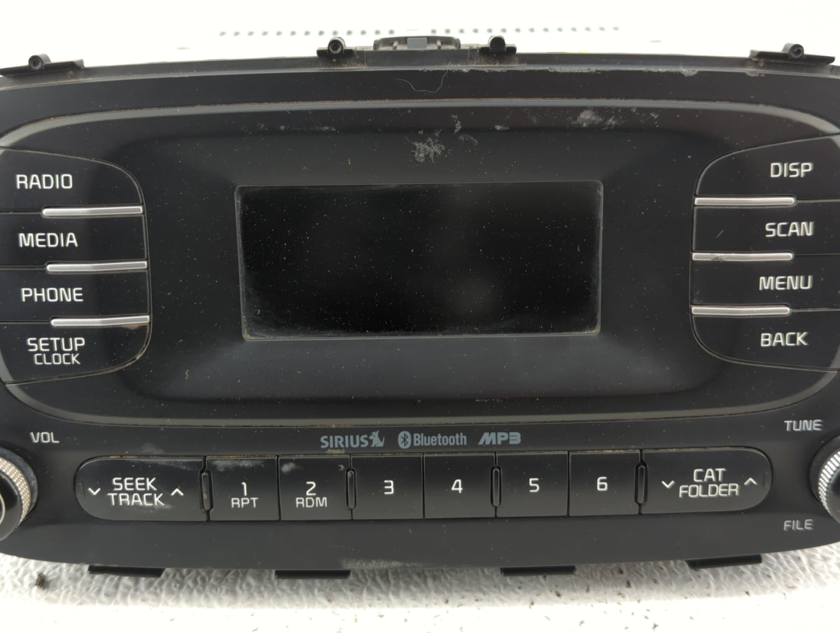 2014-2016 Kia Soul Am Fm Cd Player Radio Receiver 477299 - Oemusedautoparts1.com