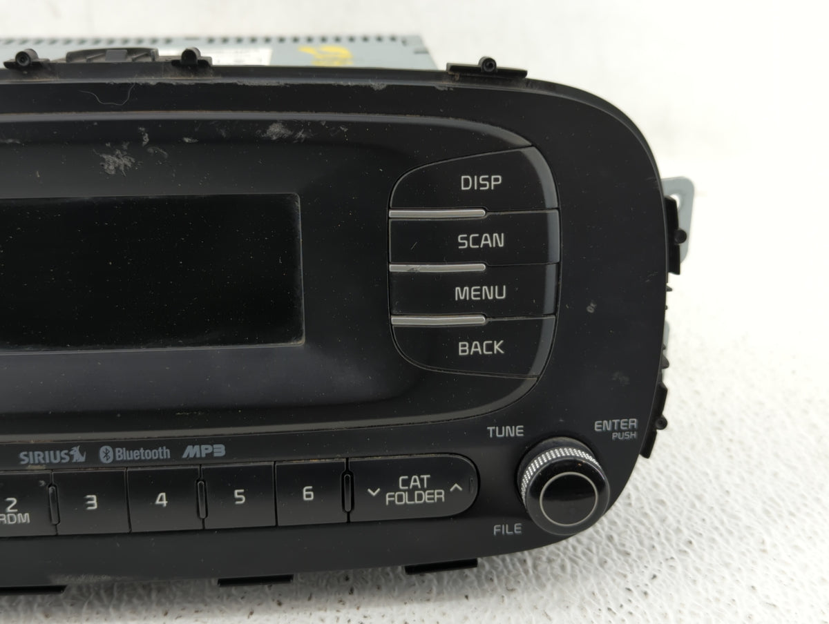 2014-2016 Kia Soul Am Fm Cd Player Radio Receiver 477299 - Oemusedautoparts1.com