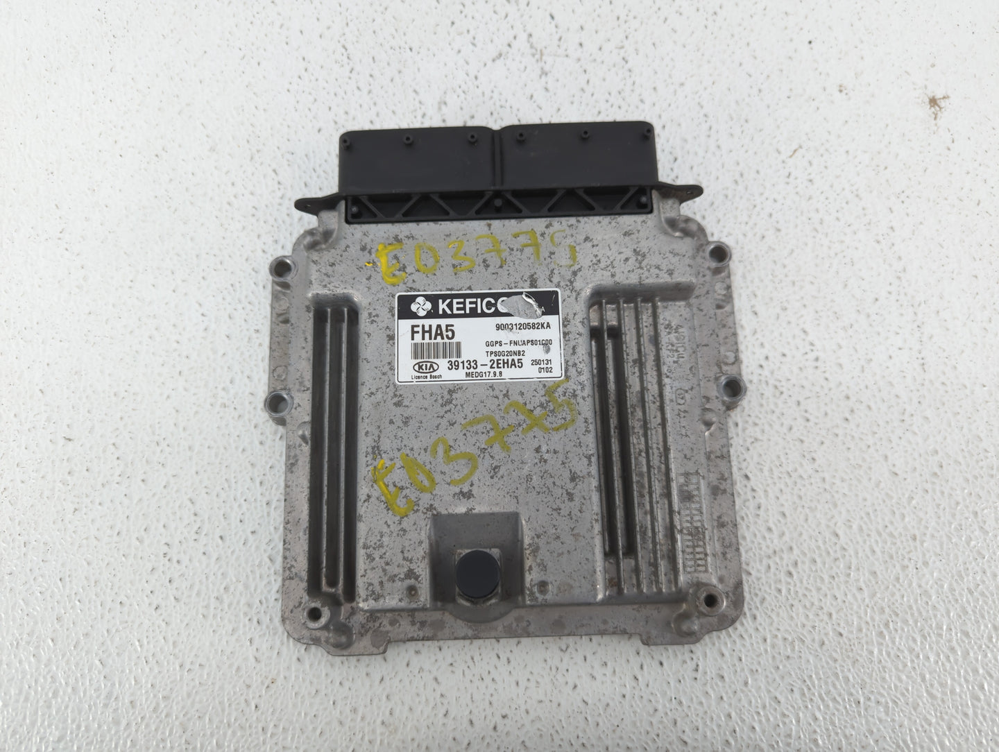 2015 Kia Soul PCM Engine Control Computer ECU ECM PCU OEM P/N:39133-2EHA5 Fits OEM Used Auto Parts - Oemusedautoparts1.com