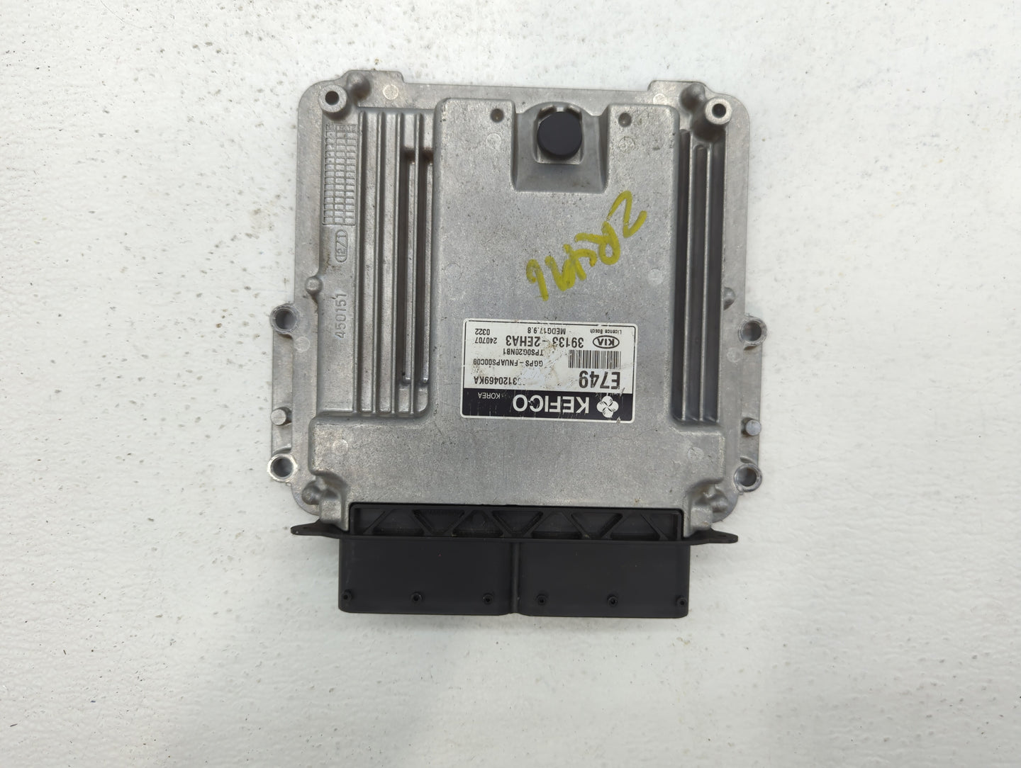2015 Kia Soul PCM Engine Control Computer ECU ECM PCU OEM P/N:39133-2EHA5 39133-2EHA3 Fits OEM Used Auto Parts - Oemusedauto