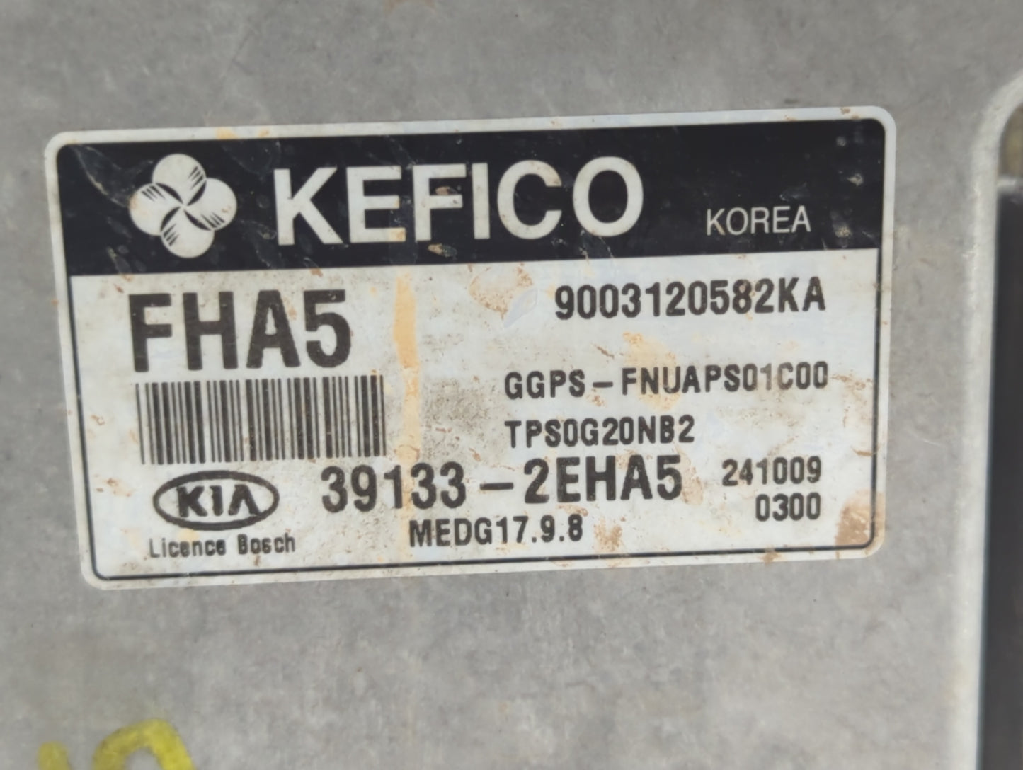 2015 Kia Soul PCM Engine Control Computer ECU ECM PCU OEM P/N:39133-2EHA5 39133-2EHA3 Fits OEM Used Auto Parts - Oemusedauto