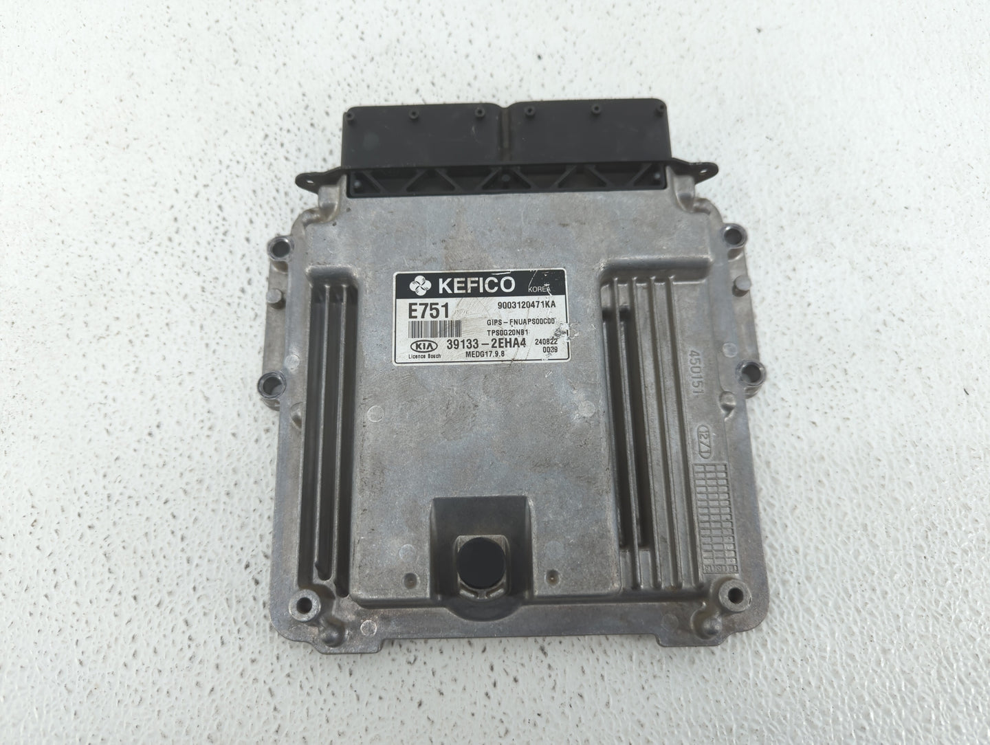 2015 Kia Soul PCM Engine Control Computer ECU ECM PCU OEM P/N:39133-2EHA4 39133-2EHA5, 39133-2EHA3 Fits OEM Used Auto Parts 