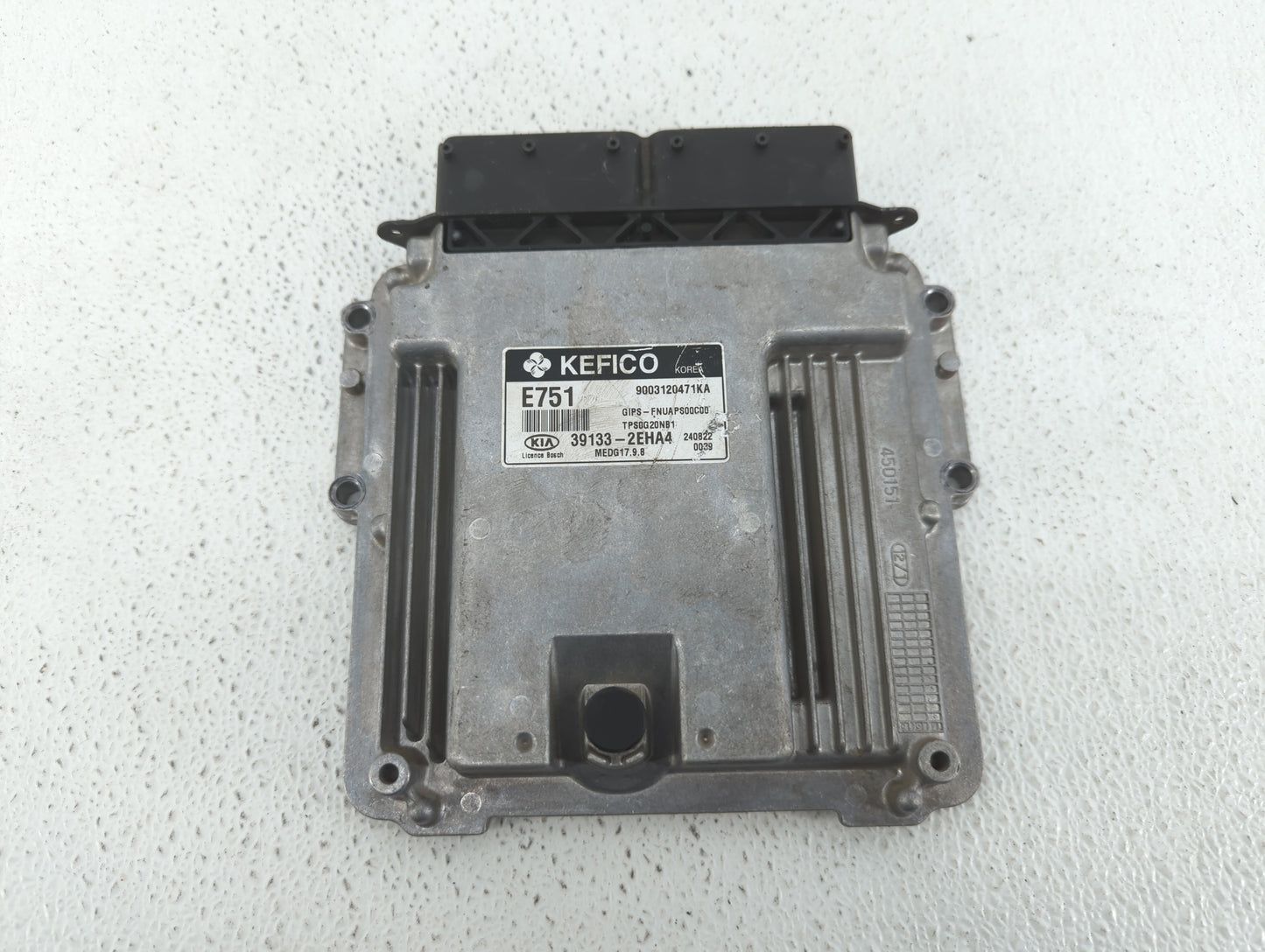 2015 Kia Soul PCM Engine Control Computer ECU ECM PCU OEM P/N:39133-2EHA4 39133-2EHA5, 39133-2EHA3 Fits OEM Used Auto Parts 