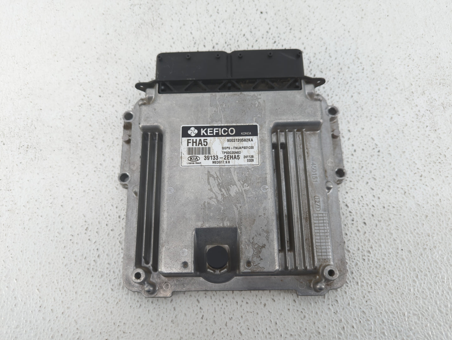 2015 Kia Soul PCM Engine Control Computer ECU ECM PCU OEM P/N:39133-2EHA5 Fits OEM Used Auto Parts - Oemusedautoparts1.com