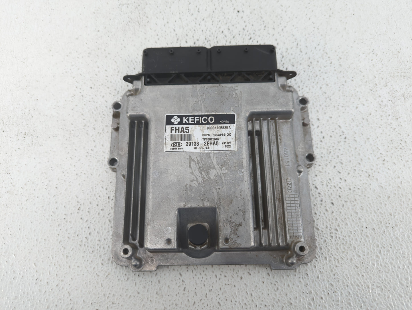 2015 Kia Soul PCM Engine Control Computer ECU ECM PCU OEM P/N:39133-2EHA5 Fits OEM Used Auto Parts - Oemusedautoparts1.com