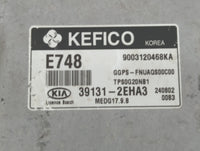 2015 Kia Soul PCM Engine Control Computer ECU ECM PCU OEM P/N:39131-2EHA3 39133-2EHA5 Fits OEM Used Auto Parts - Oemusedauto