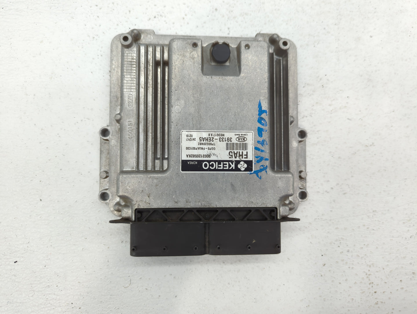2015 Kia Soul PCM Engine Control Computer ECU ECM PCU OEM P/N:39133-2EHA5 39133-2EHA4, 39133-2EHA3 Fits OEM Used Auto Parts 