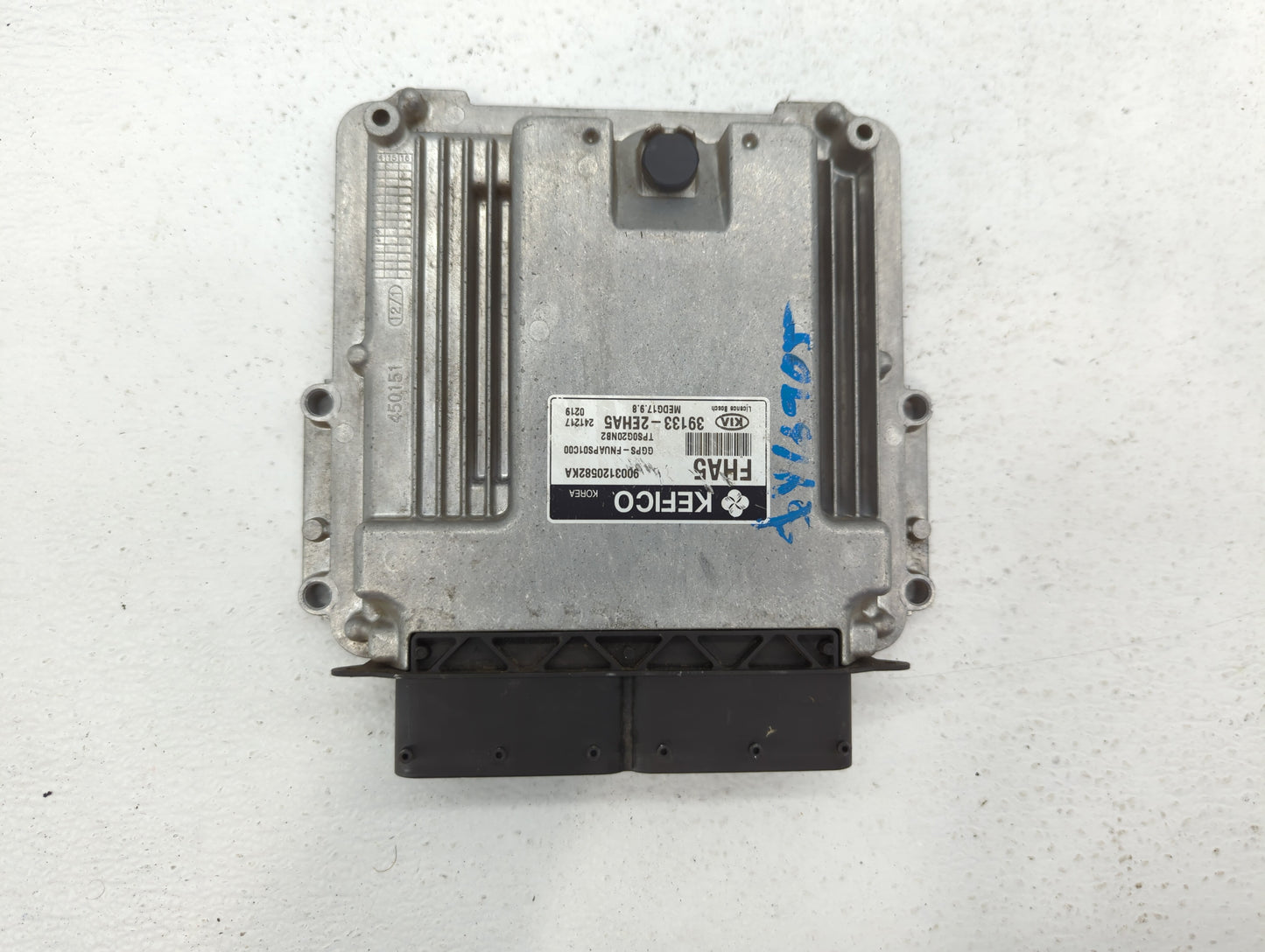 2015 Kia Soul PCM Engine Control Computer ECU ECM PCU OEM P/N:39133-2EHA5 39133-2EHA4, 39133-2EHA3 Fits OEM Used Auto Parts 