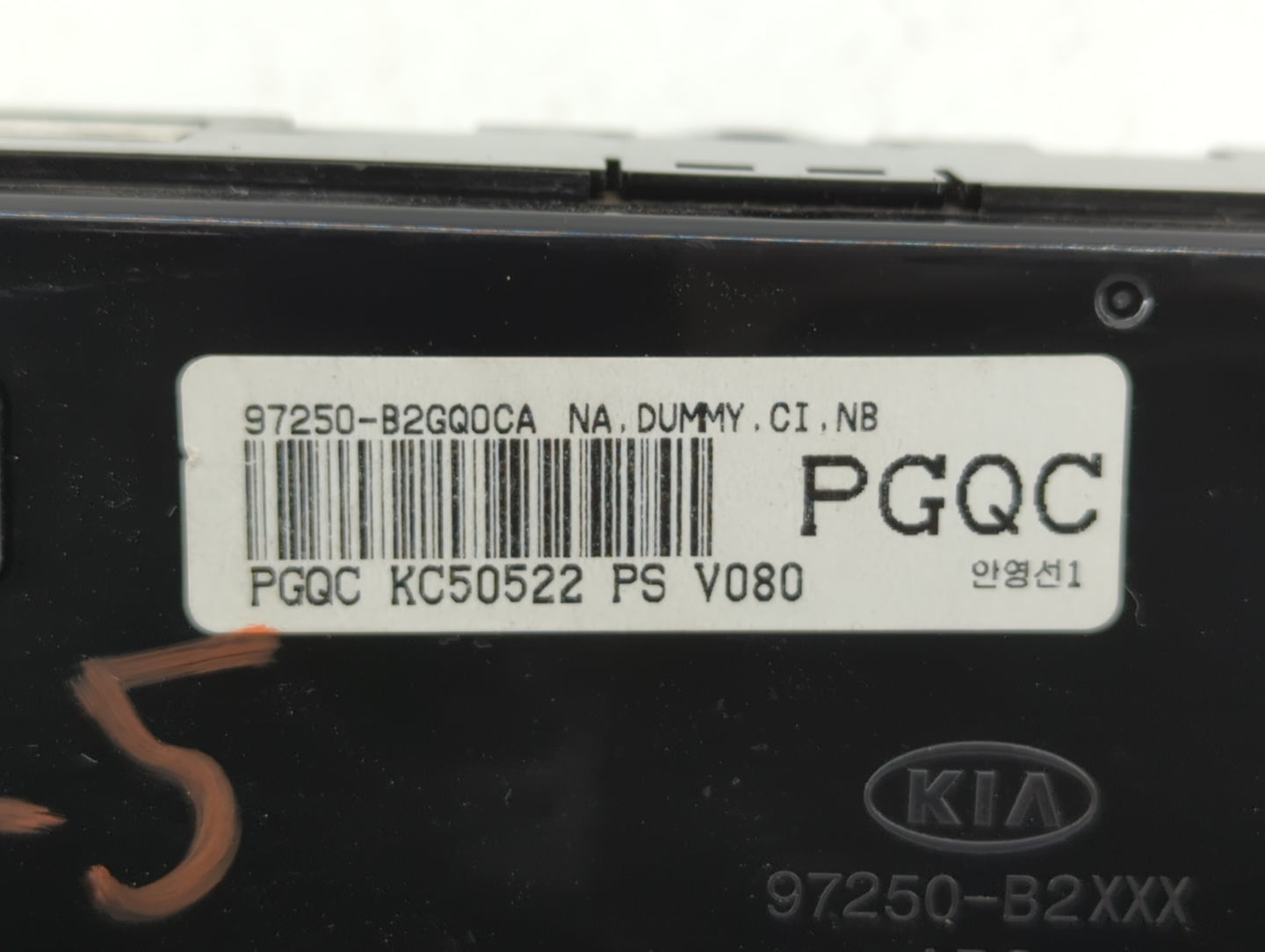 2014-2016 Kia Soul Climate Control Module Temperature AC/Heater Replacement P/N:97250-B2GQ0CA Fits Fits 2014 2015 2016 OEM U