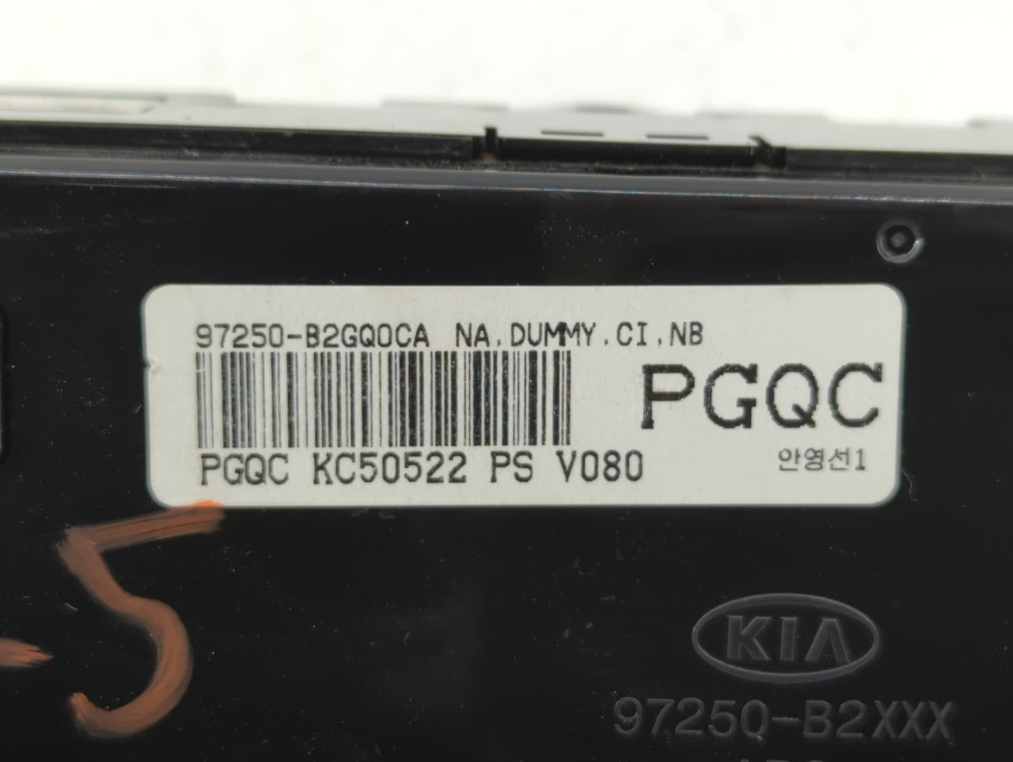 2014-2016 Kia Soul Climate Control Module Temperature AC/Heater Replacement P/N:97250-B2GQ0CA Fits Fits 2014 2015 2016 OEM U