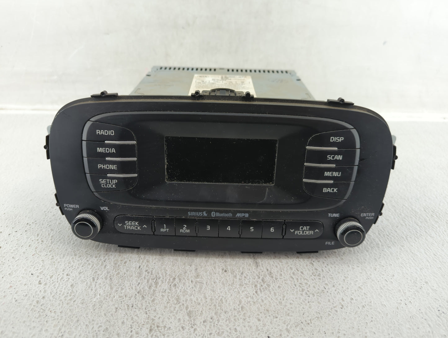 2014-2016 Kia Soul Am Fm Cd Player Radio Receiver - Oemusedautoparts1.com