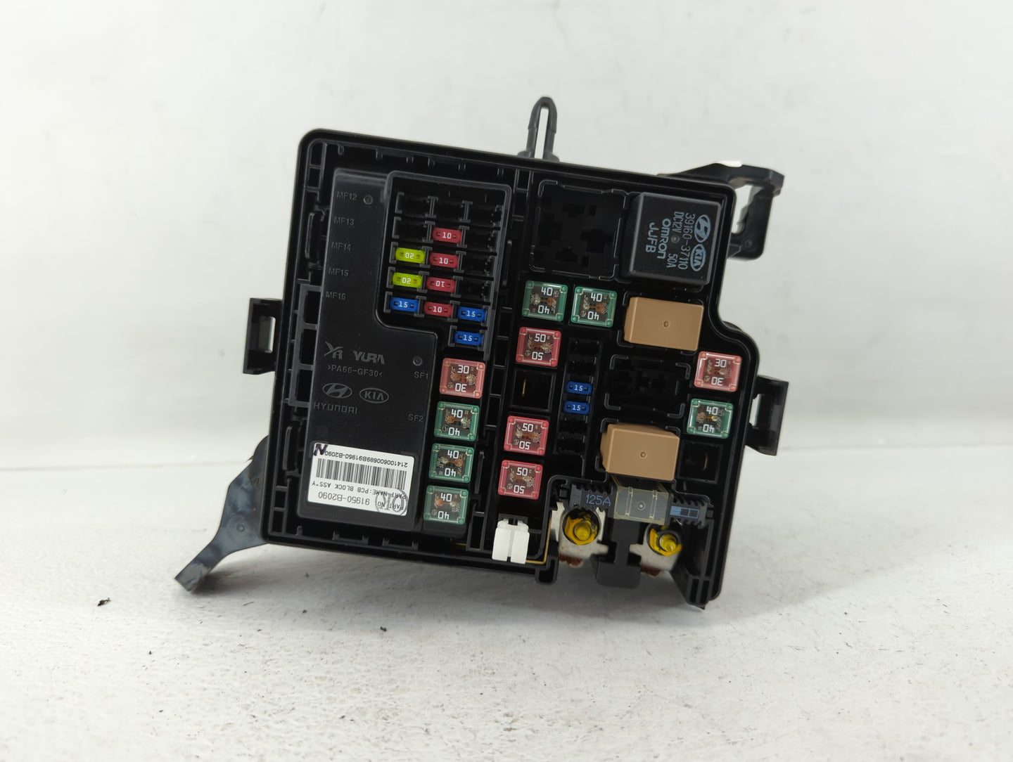2015 Kia Soul Fusebox Fuse Box Panel Relay Module P/N:91415B2160 Fits OEM Used Auto Parts - Oemusedautoparts1.com