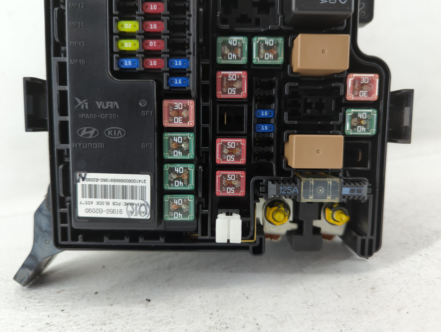 2015 Kia Soul Fusebox Fuse Box Panel Relay Module P/N:91415B2160 Fits OEM Used Auto Parts - Oemusedautoparts1.com