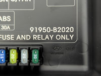 2015 Kia Soul Fusebox Fuse Box Panel Relay Module P/N:91415B2160 Fits OEM Used Auto Parts - Oemusedautoparts1.com