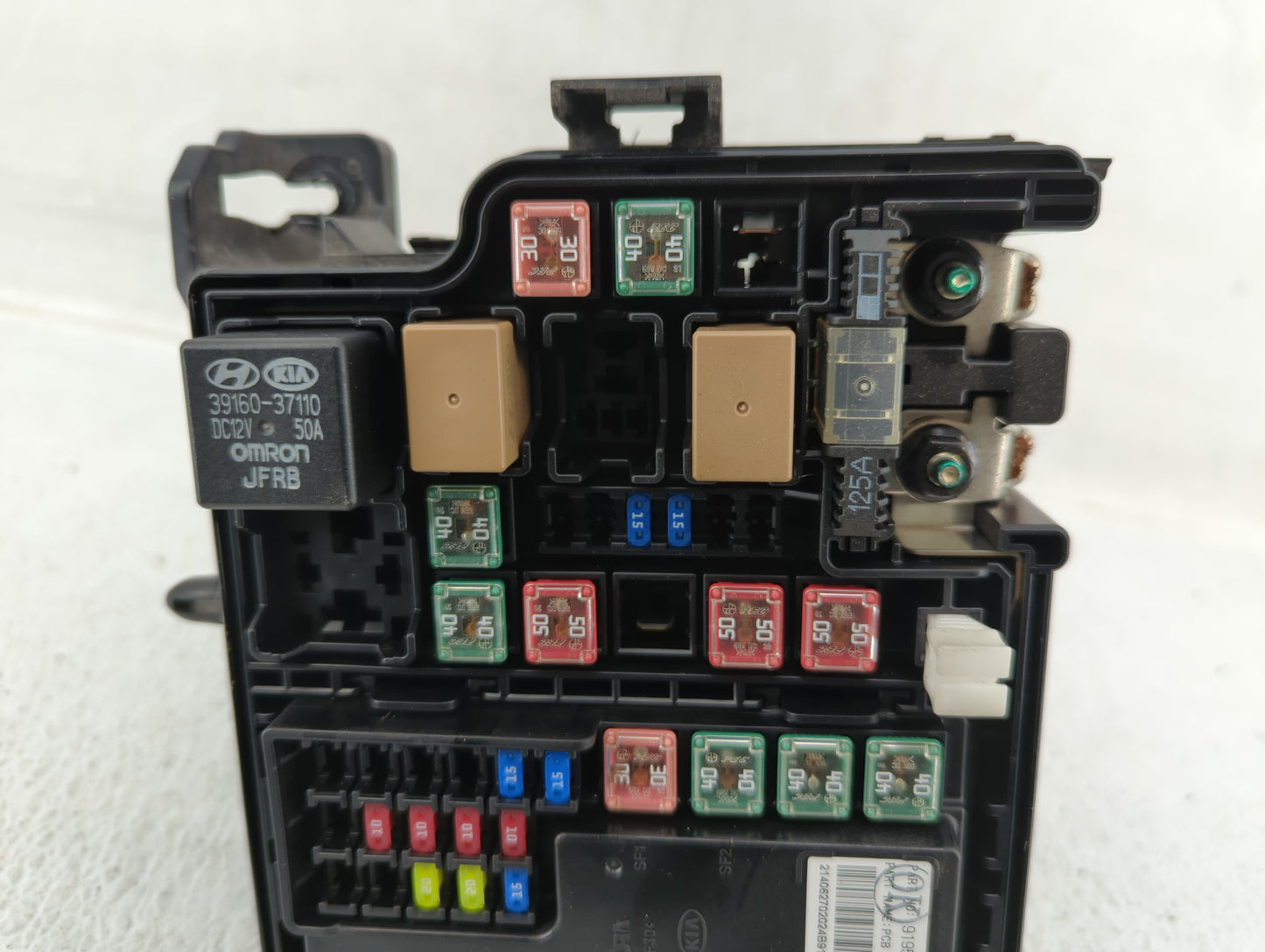 2015 Kia Soul Fusebox Fuse Box Panel Relay Module P/N:91950-B2090 91417B2090, 91417B2120, 91415B2160 Fits OEM Used Auto Part