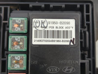2015 Kia Soul Fusebox Fuse Box Panel Relay Module P/N:91950-B2090 91417B2090, 91417B2120, 91415B2160 Fits OEM Used Auto Part