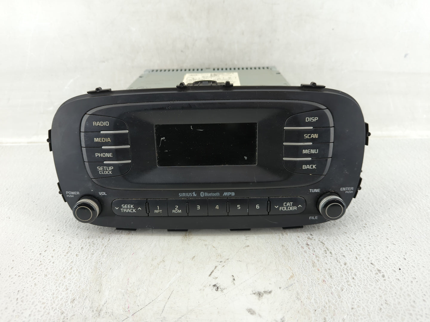2014-2016 Kia Soul Radio AM FM Cd Player Receiver Replacement P/N:96170-B2090CA Fits Fits 2014 2015 2016 OEM Used Auto Parts