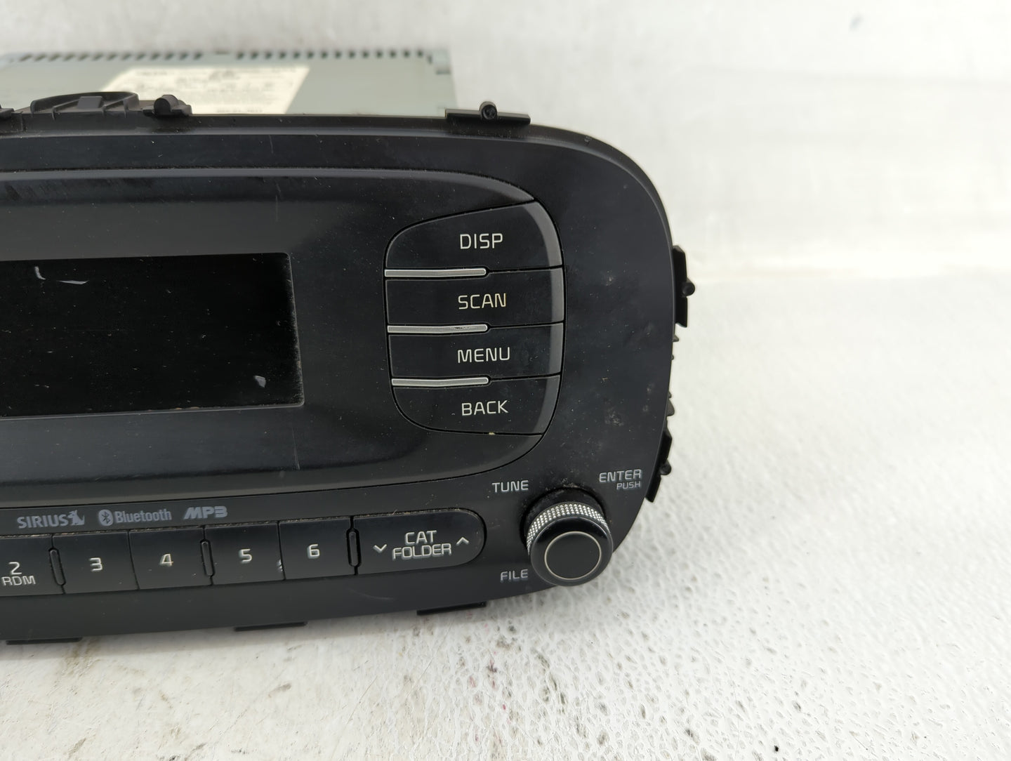2014-2016 Kia Soul Radio AM FM Cd Player Receiver Replacement P/N:96170-B2090CA Fits Fits 2014 2015 2016 OEM Used Auto Parts