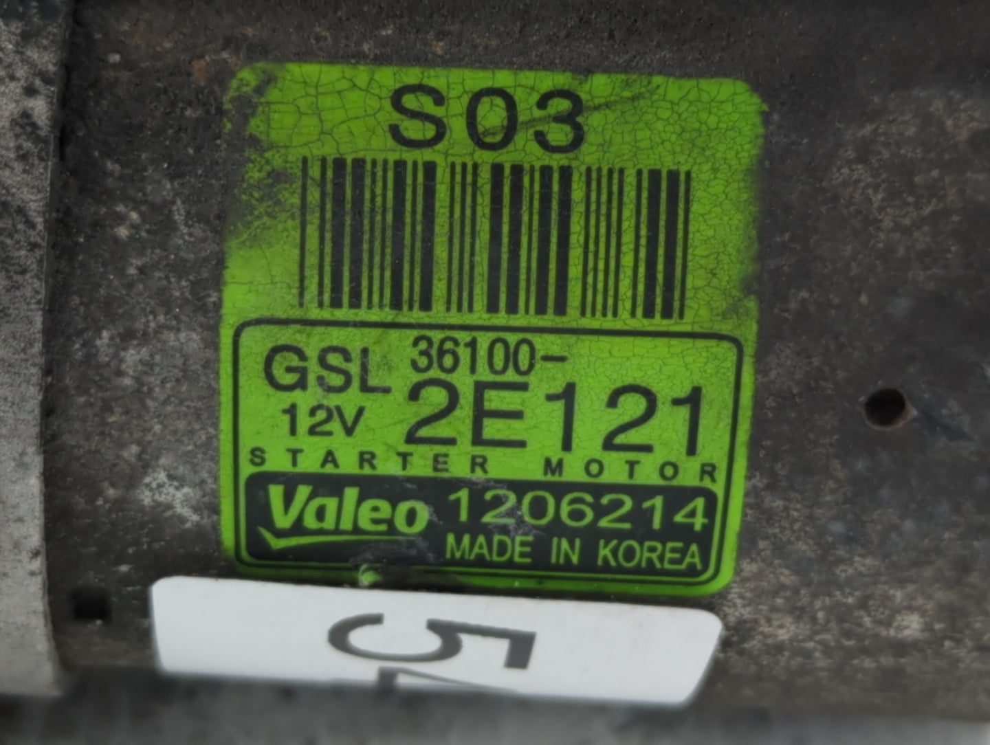 2014-2015 Kia Soul Car Starter Motor Solenoid OEM P/N:36100-2E121 Fits Fits 2014 2015 2016 OEM Used Auto Parts - Oemusedauto