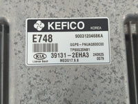 2015 Kia Soul PCM Engine Control Computer ECU ECM PCU OEM P/N:39131-2EHA3 Fits OEM Used Auto Parts - Oemusedautoparts1.com