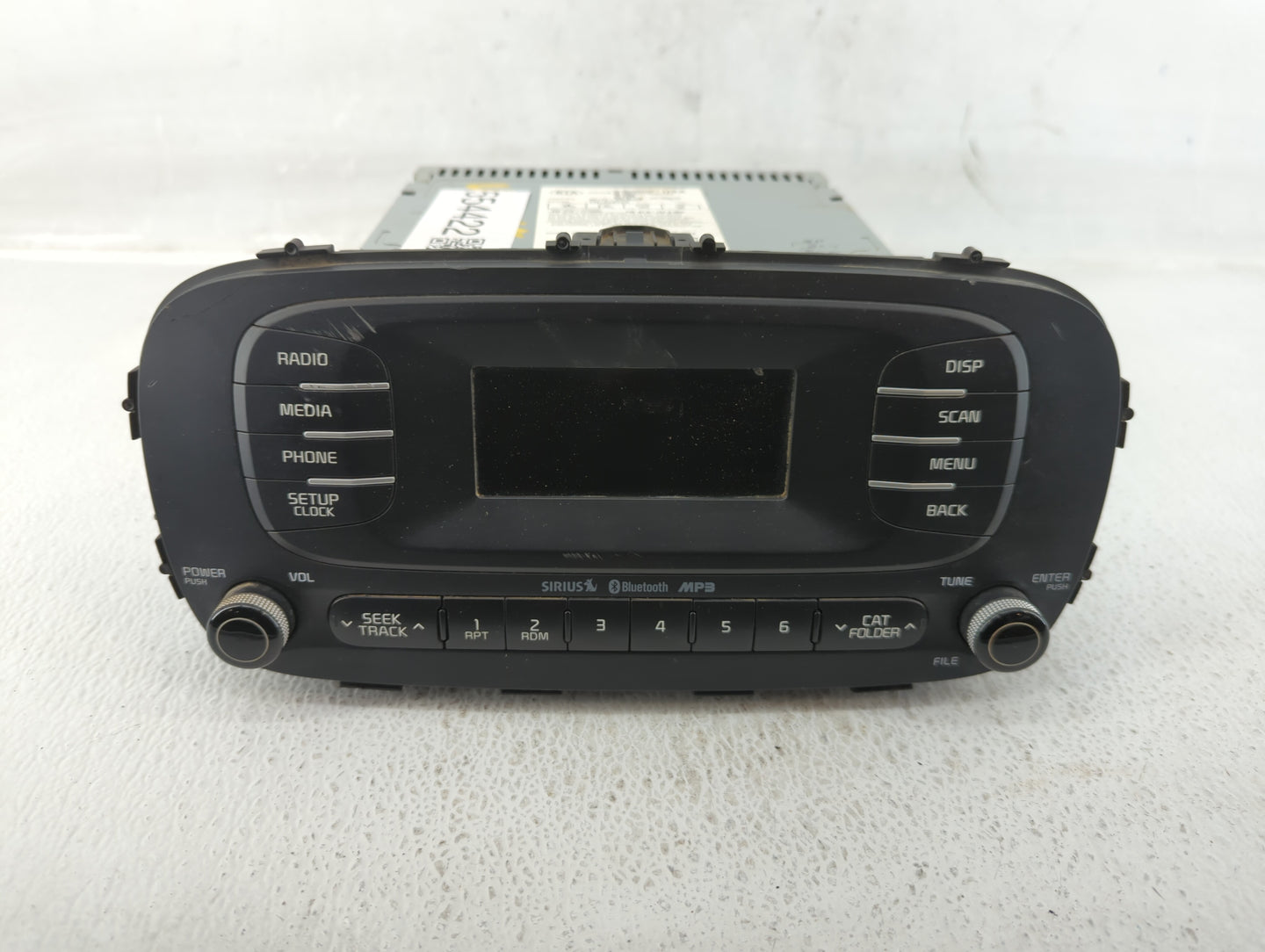2014-2016 Kia Soul Am Fm Cd Player Radio Receiver - Oemusedautoparts1.com