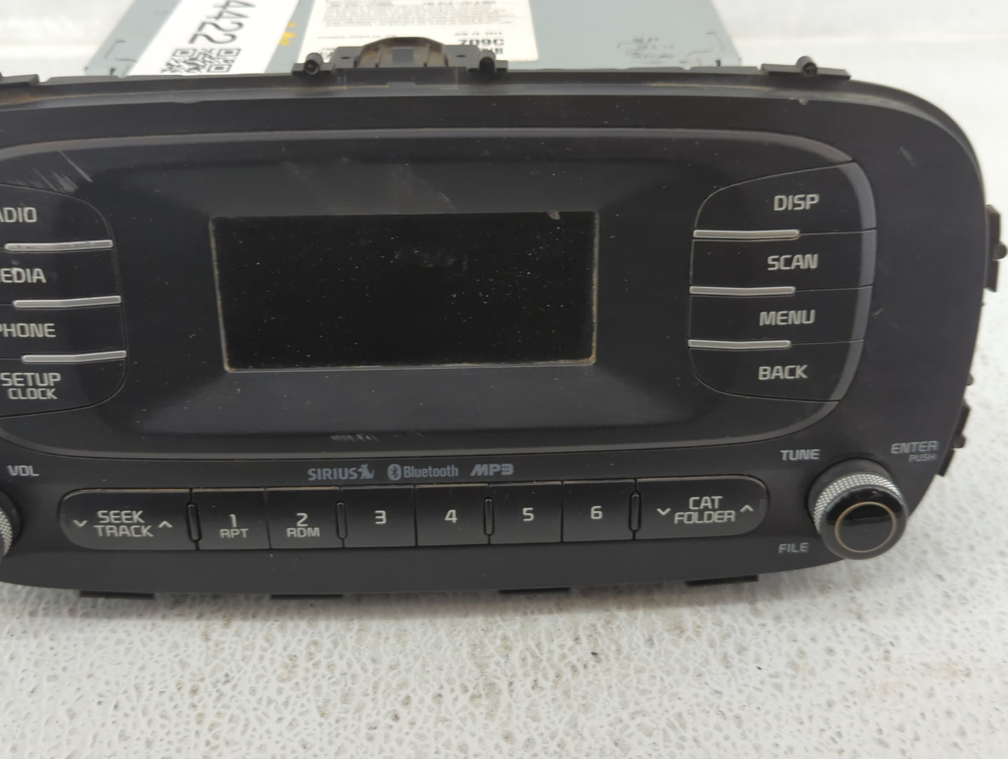2014-2016 Kia Soul Am Fm Cd Player Radio Receiver - Oemusedautoparts1.com