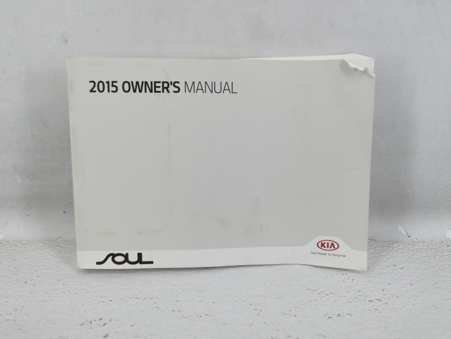 2015 Kia Soul Owners Manual Book Guide OEM Used Auto Parts - Oemusedautoparts1.com