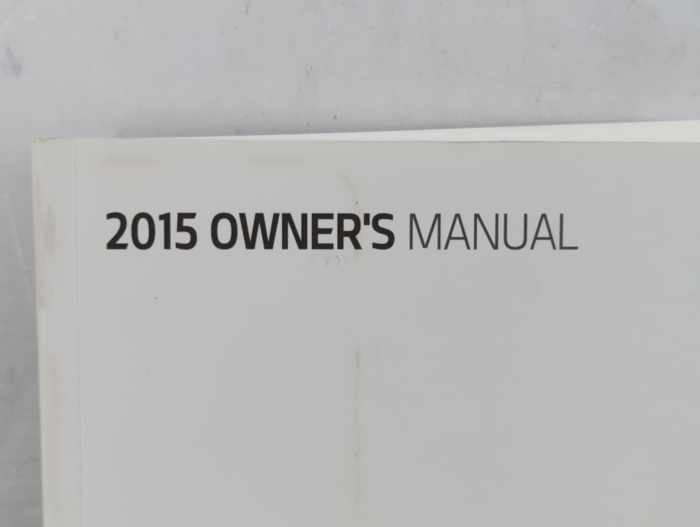 2015 Kia Soul Owners Manual Book Guide OEM Used Auto Parts - Oemusedautoparts1.com